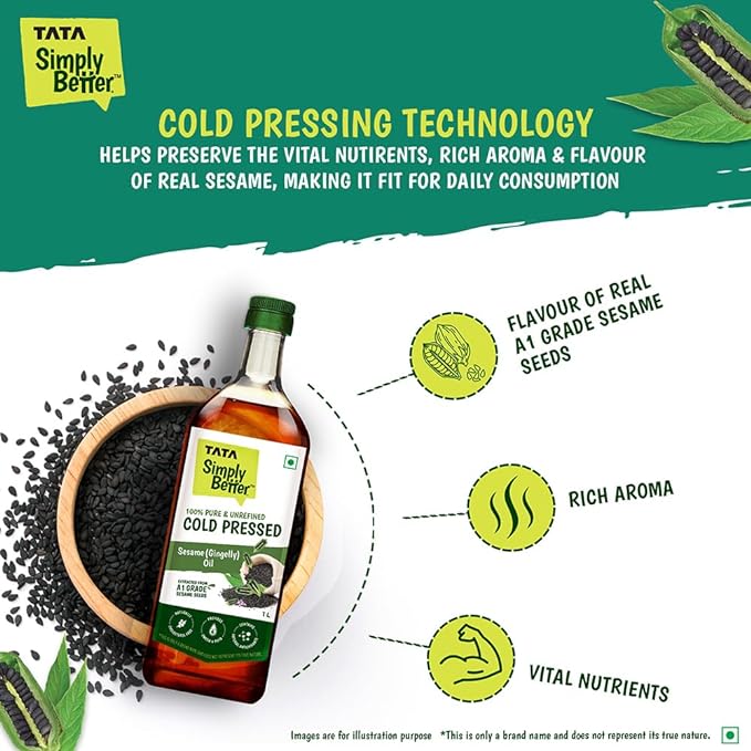Cold Pressed Sesame Oil