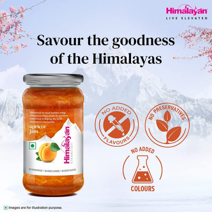 Apricot Jam | No Preservatives | No Added Colours & Flavours | 240g