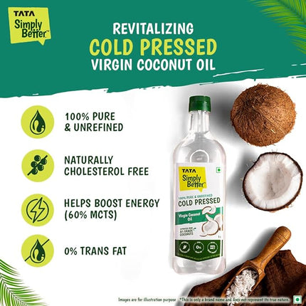 TSB Virgin Coldpressed Coconut Oil 1L
