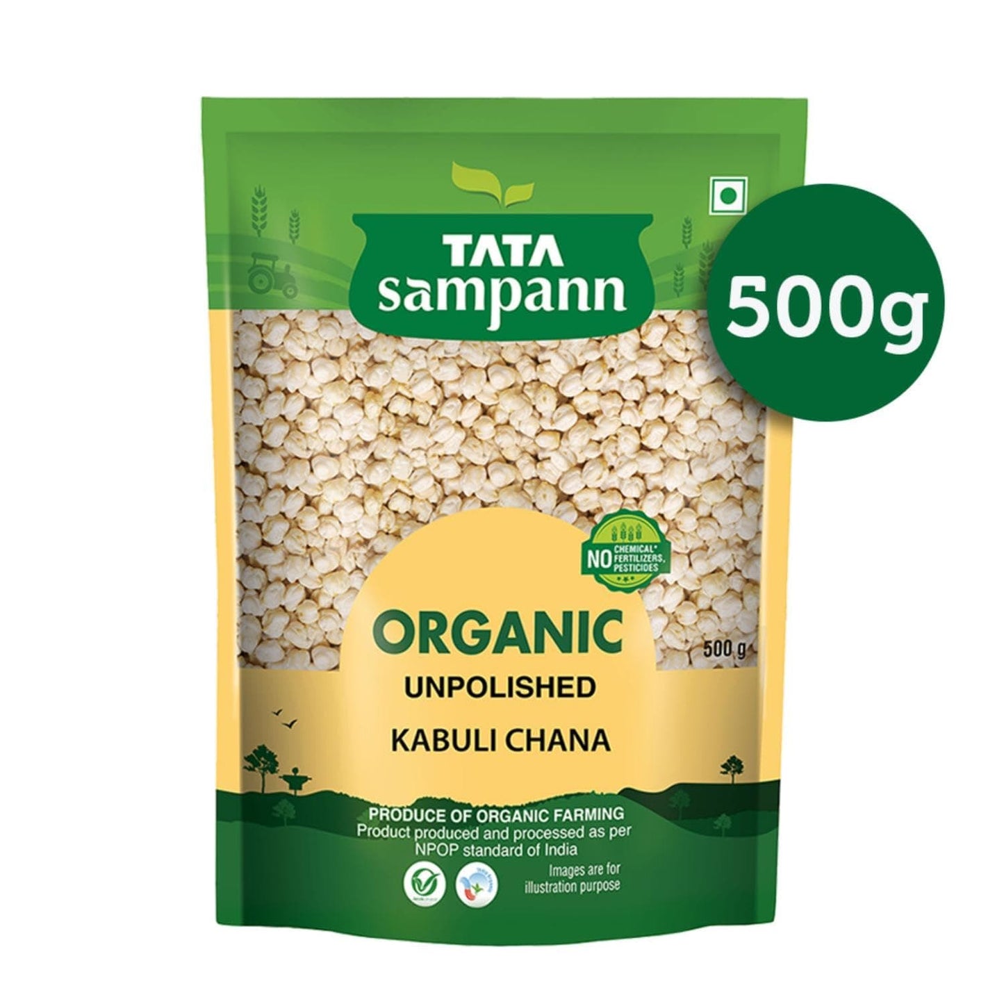 Organic kabooli Chana