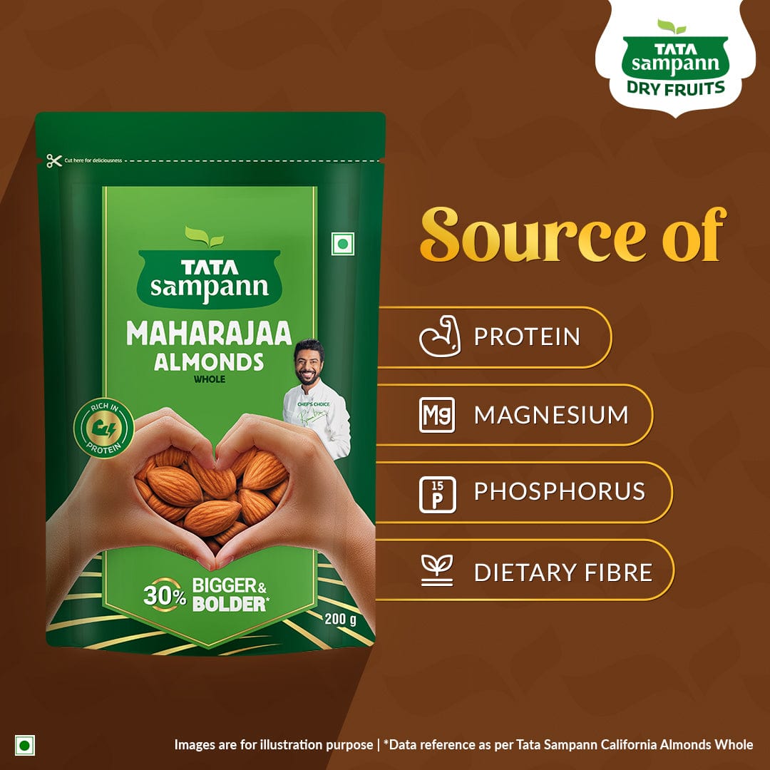 Maharaja Almonds 200g 