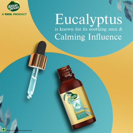 Kanan Devan Eucalyptus Essential Oil + Kashmiri Saffron