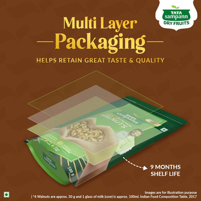 Inshell Walnuts 500g