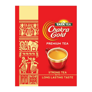 Chakra Gold - Premium Tea | Rich & Strong Taste |Long lasting flavour | High Quality Assam Tea | 100g / 250g / 500g
