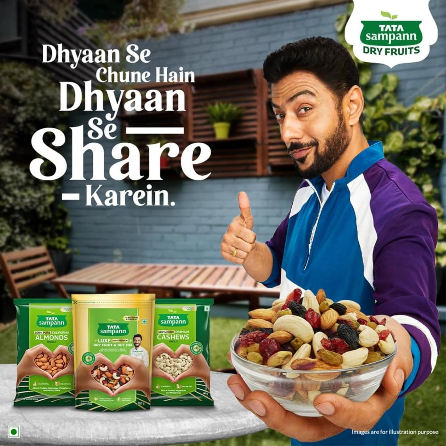 Delight Dry Fruit & Seed Mix | Power Packed & Crunchy Snack | High in Protein & Dietary Fibre | 200g