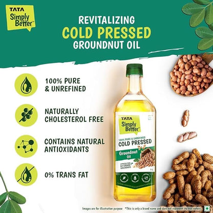 Cold Pressed Groundnut Oil