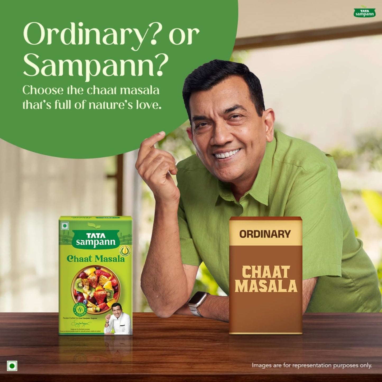 Chaat Masala | Crafted by Chef Sanjeev Kapoor | Rich Aroma & Flavour | 100g