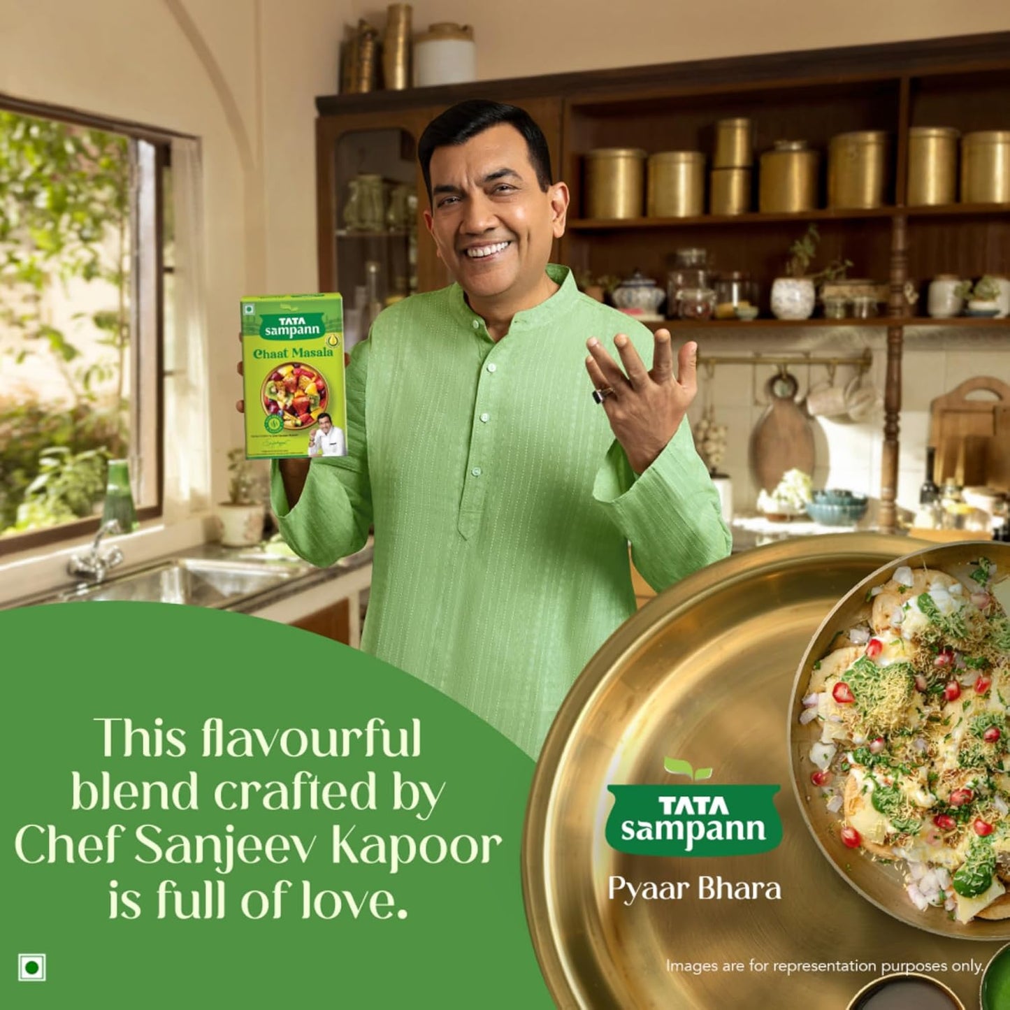 Chaat Masala | Crafted by Chef Sanjeev Kapoor | Rich Aroma & Flavour | 100g