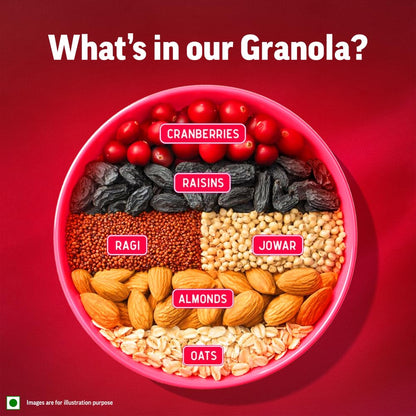 Millet Granola Almond & Cranberry