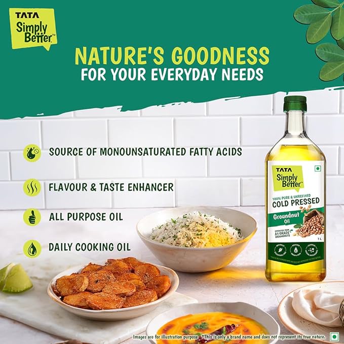 Cold Pressed Groundnut Oil