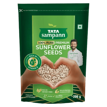Premium Sunflower Seeds | Rich in Dietary Fibre & Protein, Source of Iron | 200g