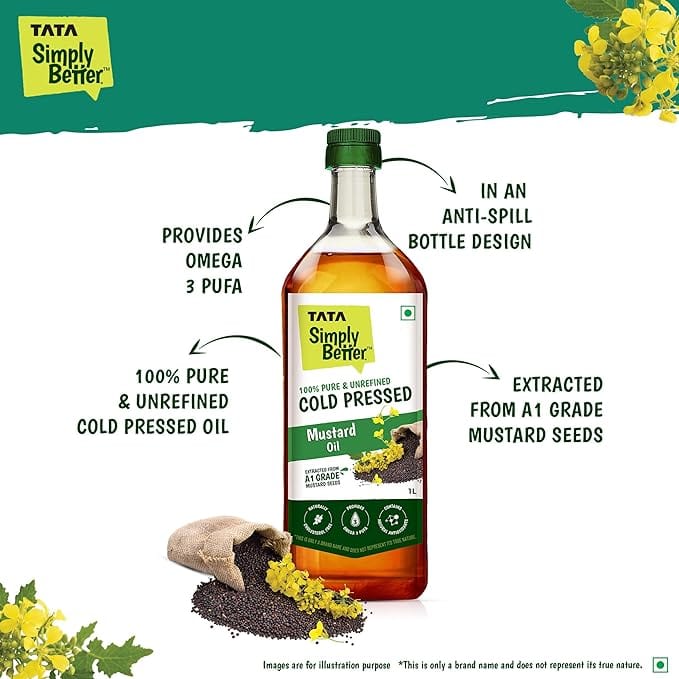 Cold Pressed Mustard Oil