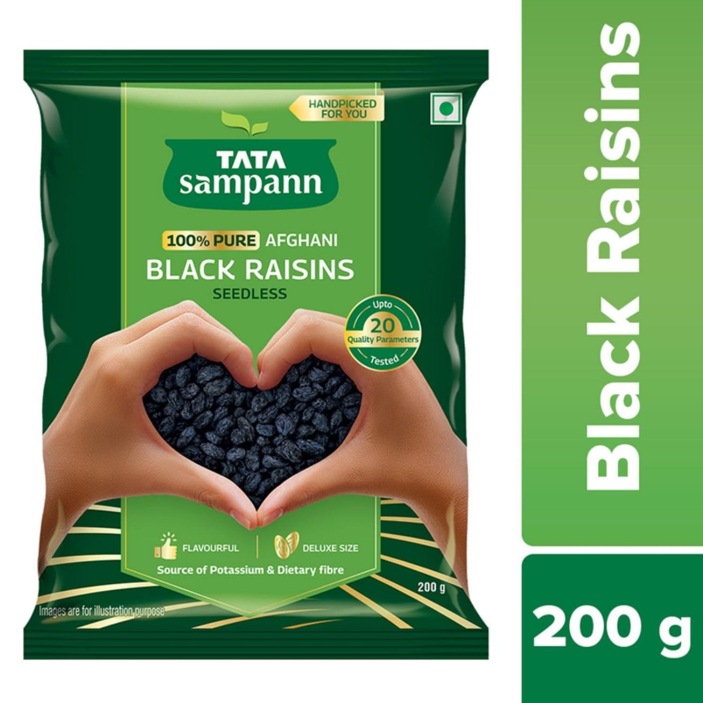 Afghani Black Raisins