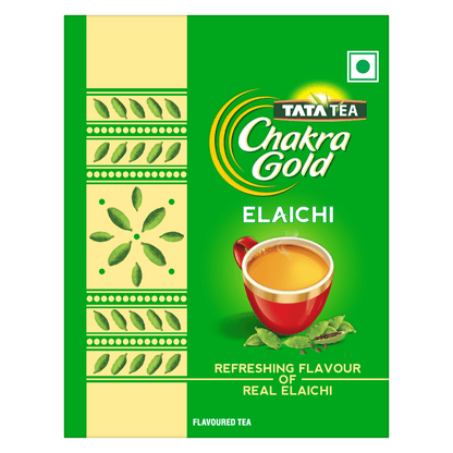 Chakra Gold Elaichi Tea | Refreshing Flavour & Aroma of Real Elaichi