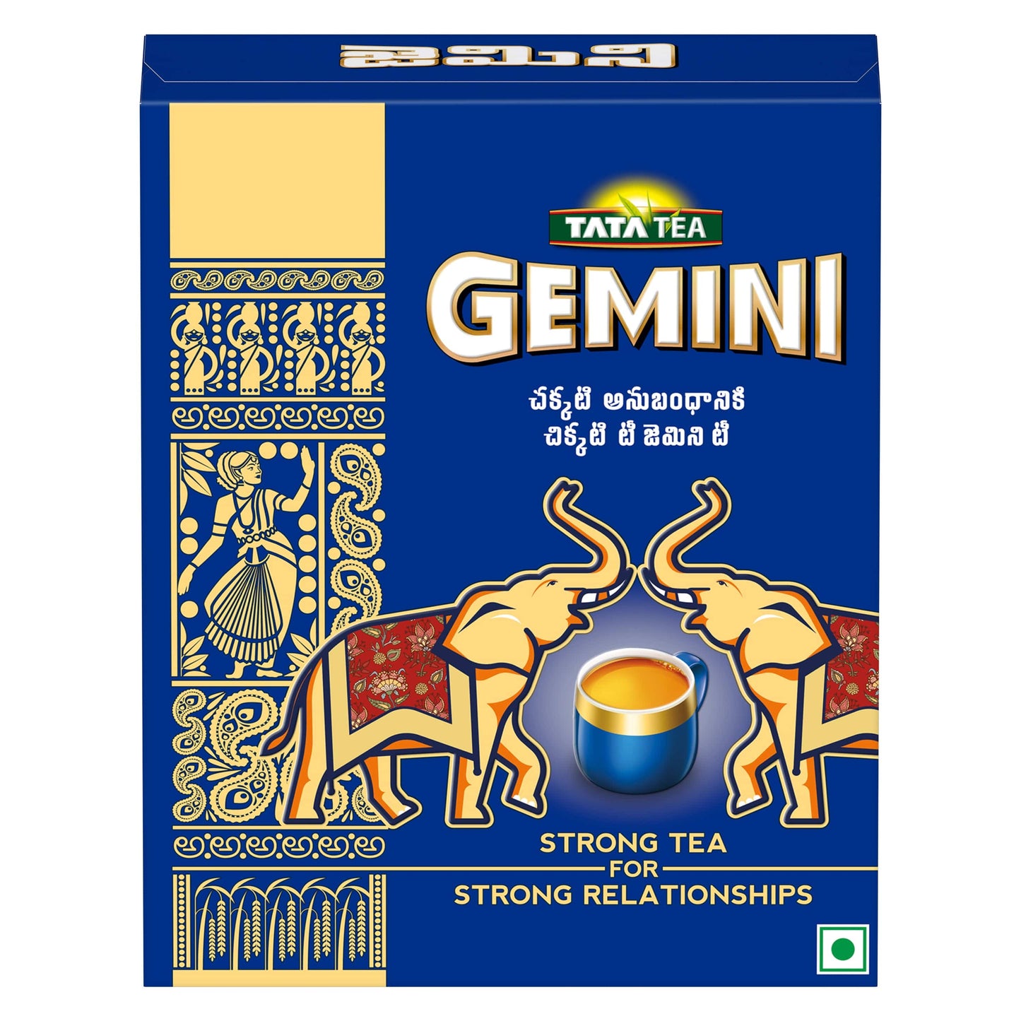 Chakra Gold Gemini | Black Tea, Strong Assam Tea, Rich Aroma, Premium Dust Tea | 500gm