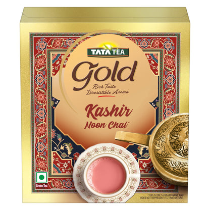 Gold Kashir Noon Chai | Long Green Tea Leaves, Kashmiri Noon Tea