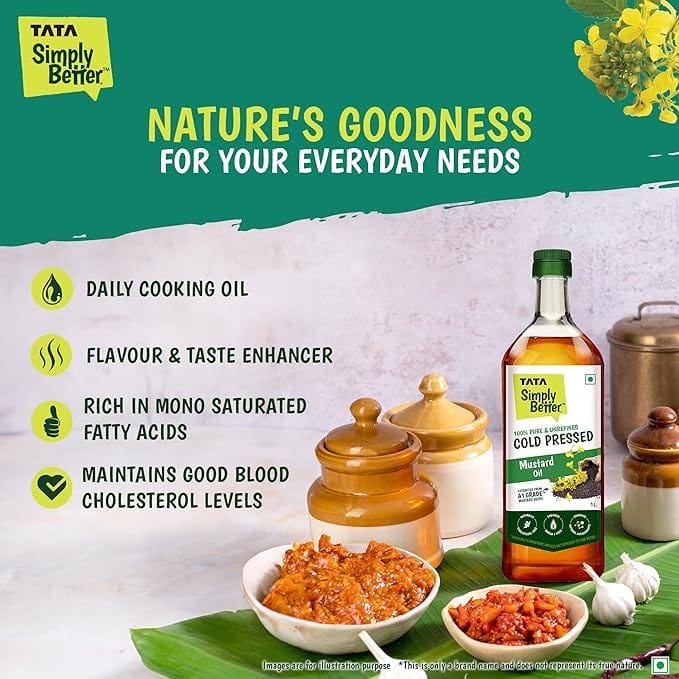 Cold Pressed Mustard Oil
