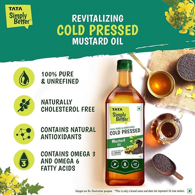 Cold Pressed Mustard Oil