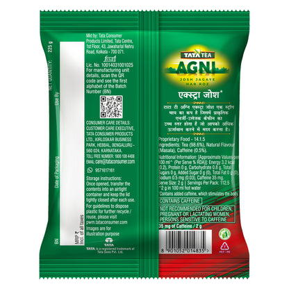 Tata Tea Agni -  Extra Josh | 225 g