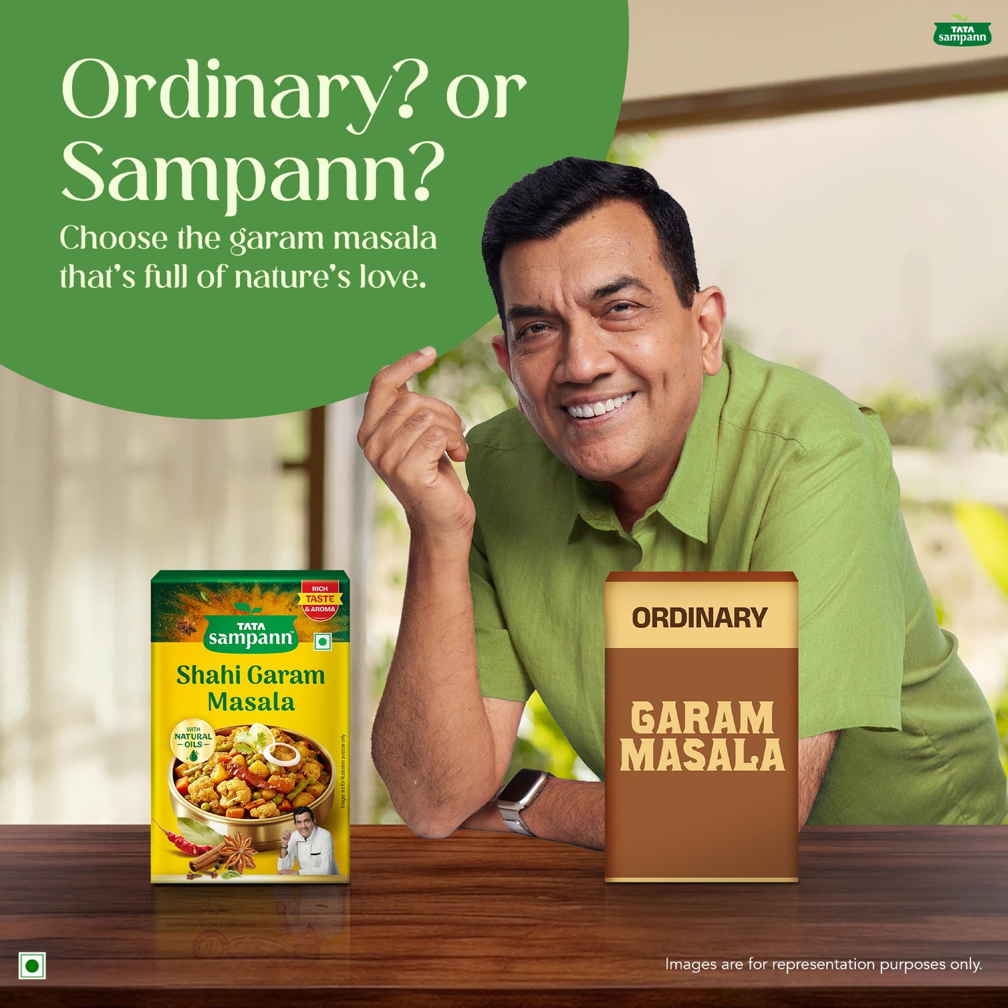 Garam Masala | Crafted by Chef Sanjeev Kapoor | Rich Aroma & Flavour | 100g - New Pack