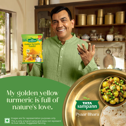 Turmeric Powder, Haldi Powder | With Natural Oils | Minimum 3% Curcumin | 100% Pure | Hygienically Packed | 100g / 200g / 500g - New Pack