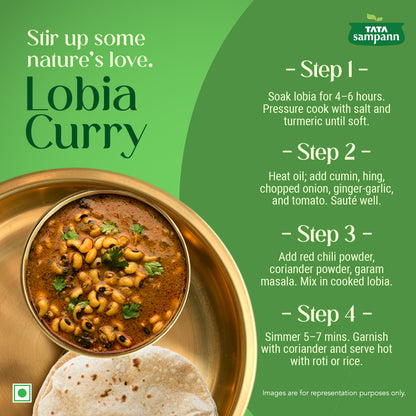 Tata Sampann White Lobia (Chawli)