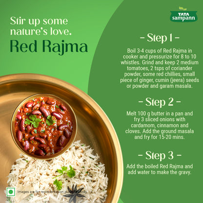 Tata Sampann Red Rajma (Kashmiri Style)