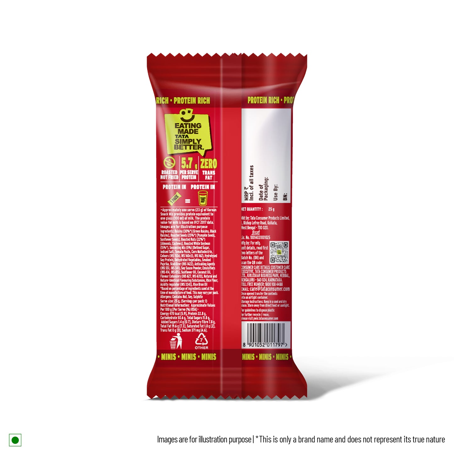 Flavored Mix - 25g - Single Serve (Savoury 1 - Korean mix)