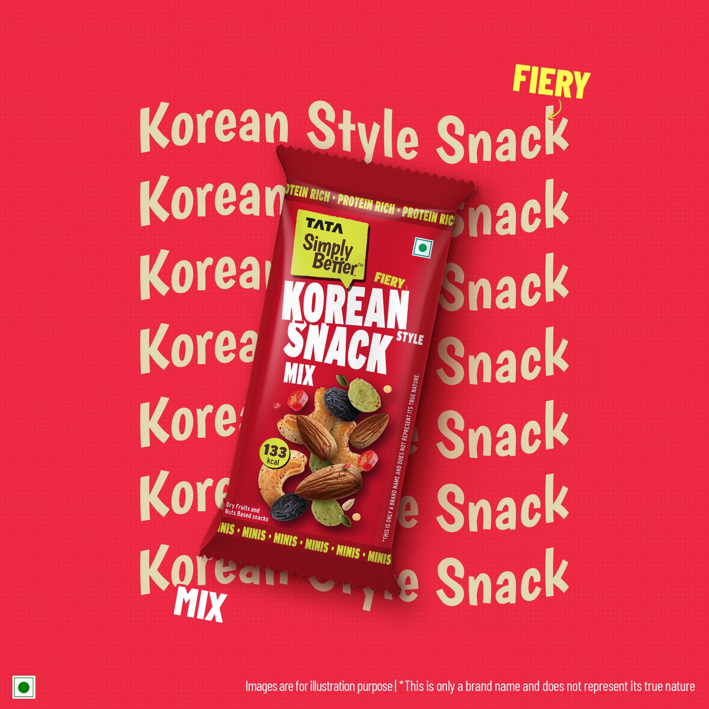 Flavored Mix - 25g - Single Serve (Savoury 1 - Korean mix)