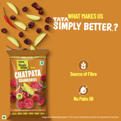 Flavored Berry - 25g - Single Serve(Cranberry - Chatpata)