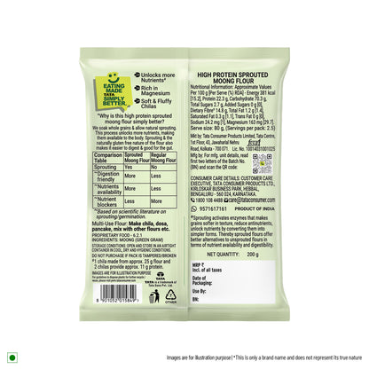 Tata Simply Better Sprouted Moong Flour | 200g