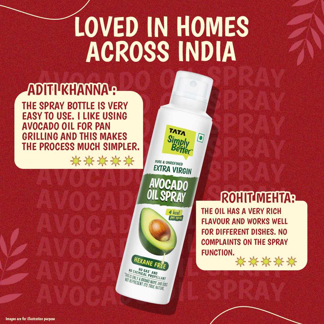 Tata Simply Better Extra Virgin Avocado Oil Spray
