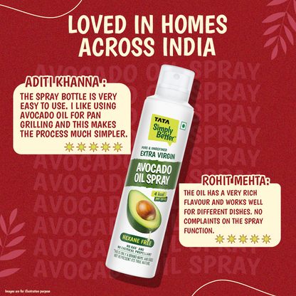 Tata Simply Better Extra Virgin Avocado Oil Spray