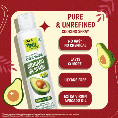 Tata Simply Better Extra Virgin Avocado Oil Spray