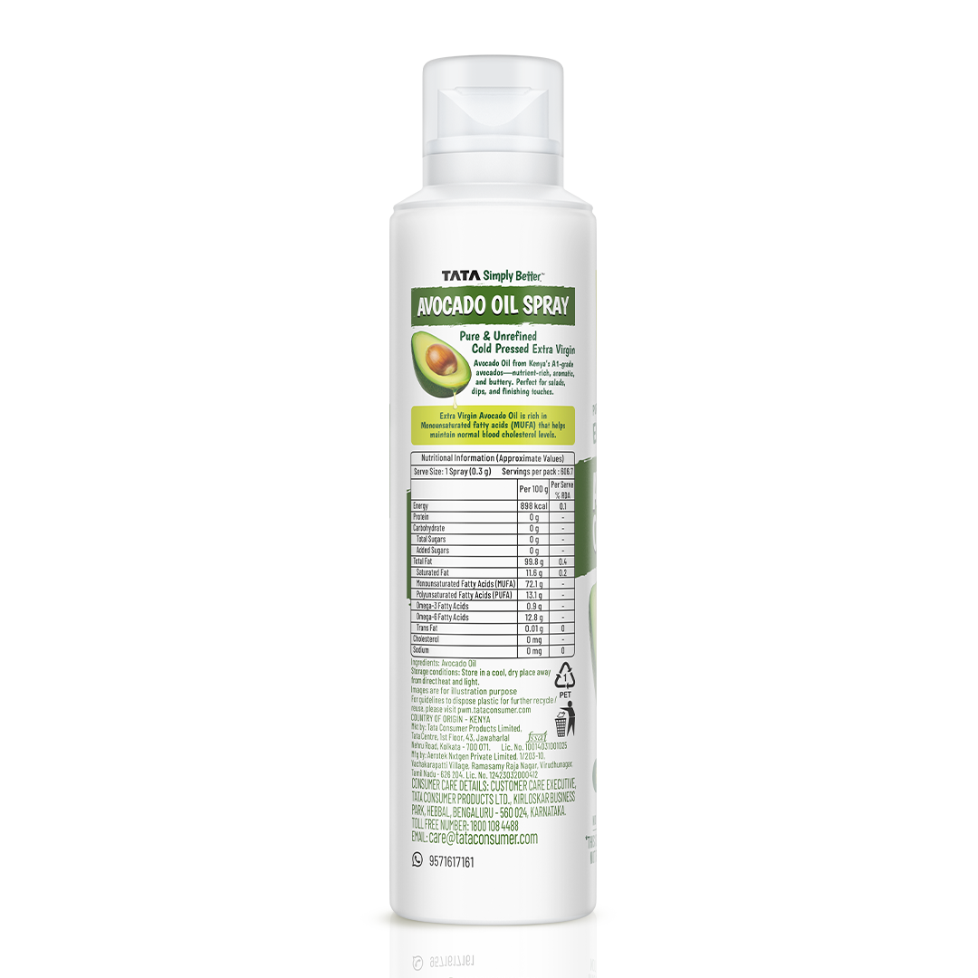 Tata Simply Better Extra Virgin Avocado Oil Spray