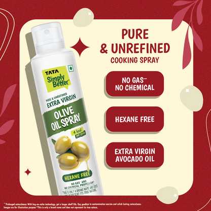 Tata Simply Better Extra Virgin Olive Oil Spray 200ml