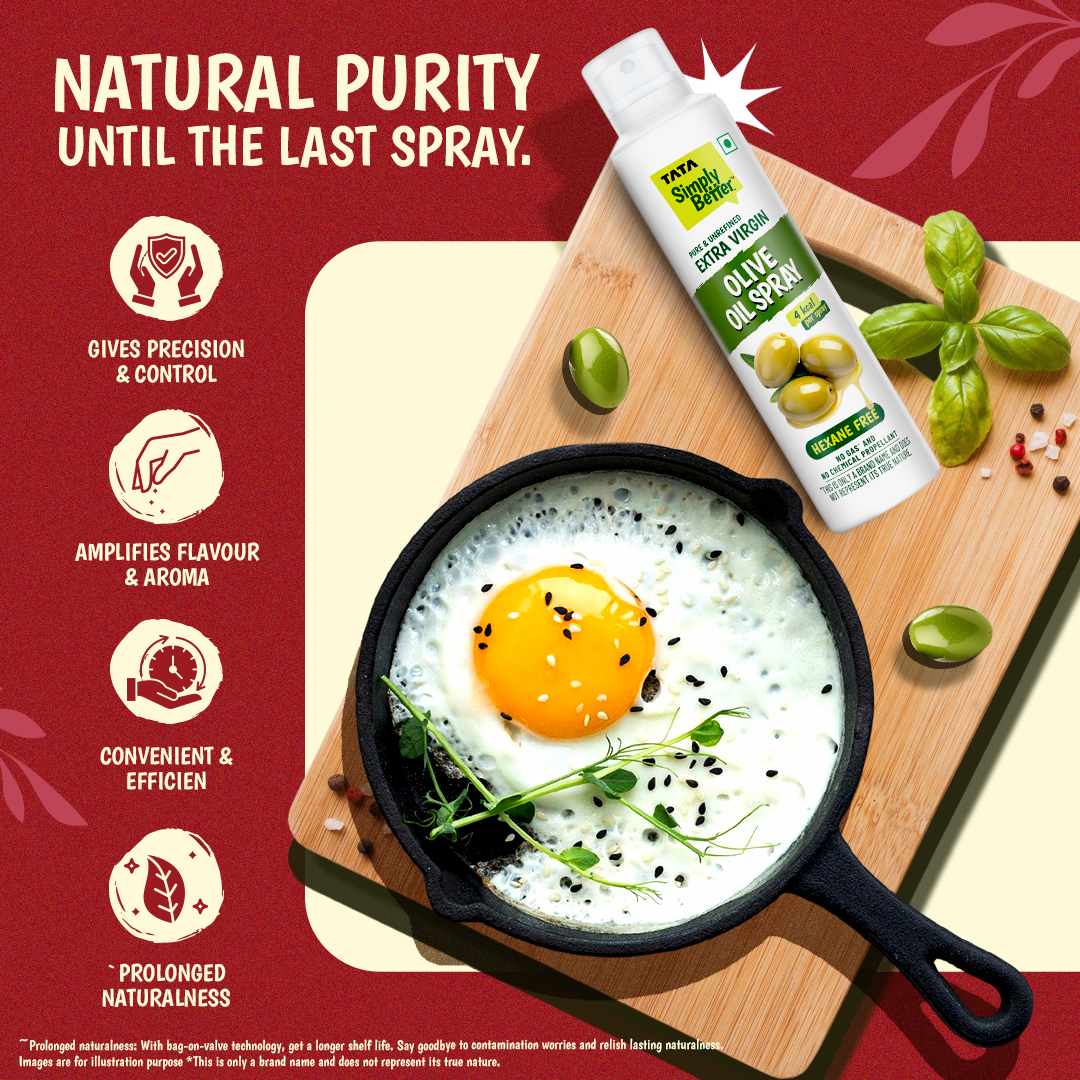 Tata Simply Better Extra Virgin Olive Oil Spray 200ml