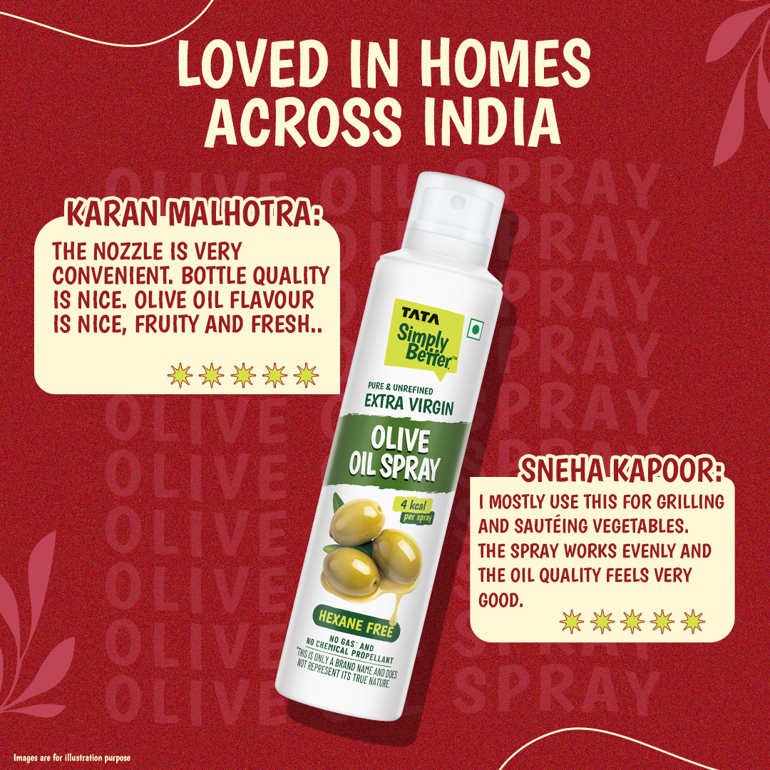 Tata Simply Better Extra Virgin Olive Oil Spray 200ml