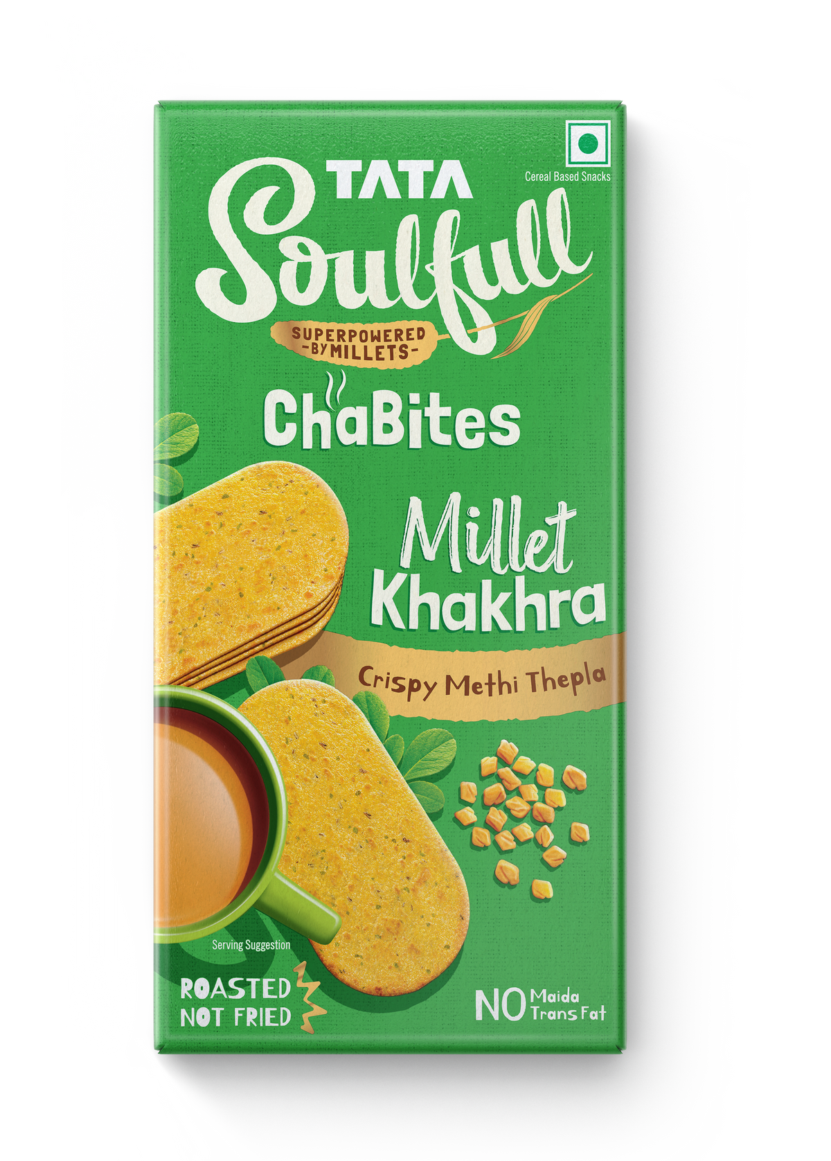 Tata Soulfull Millet Khakra Crispy Methi thepla - 120g