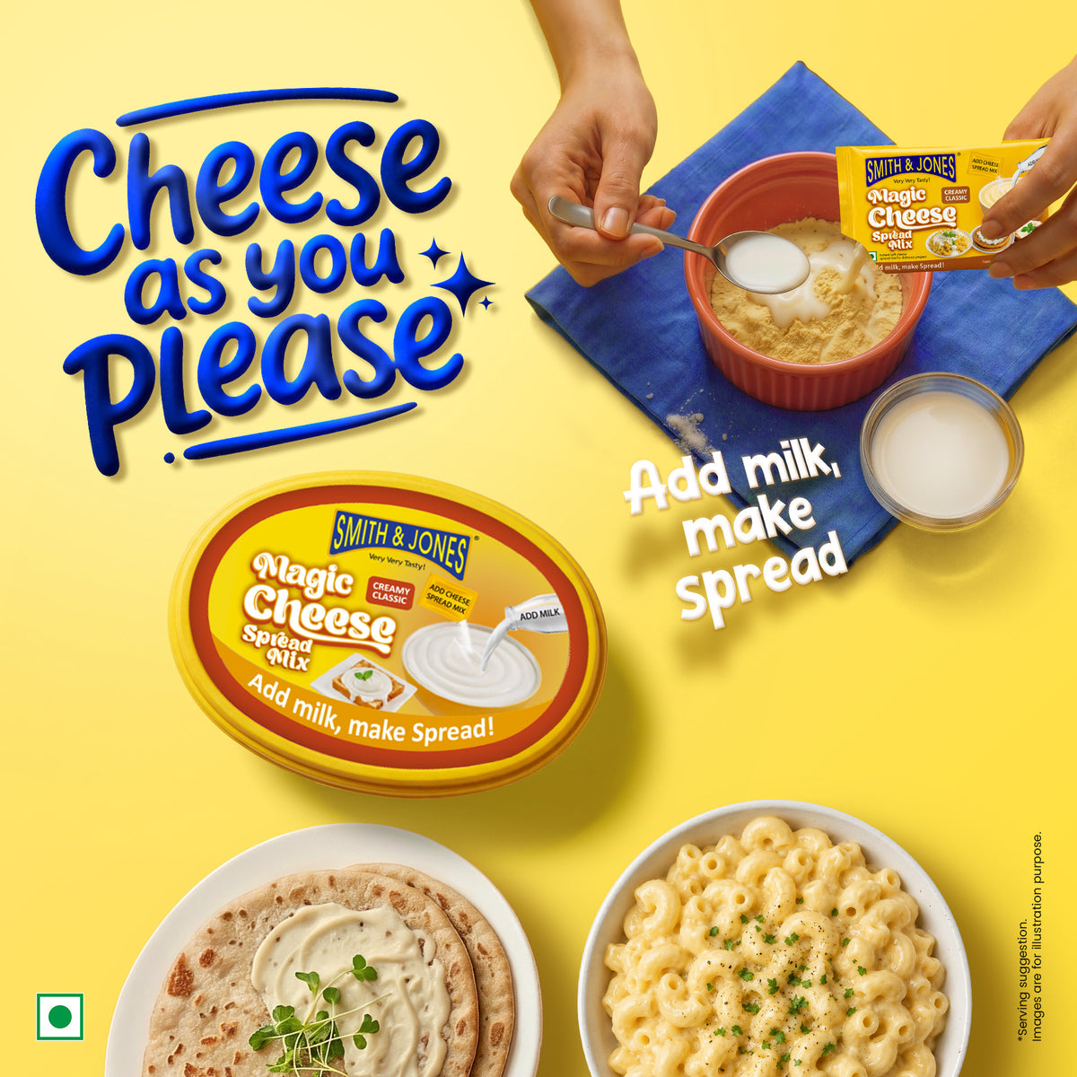 Smith & Jones Magic Cheese Spread Mix - Creamy Classic