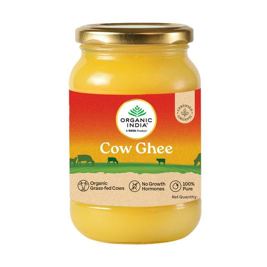 Organic India Cow Ghee | Authentic Taste | Rich in Healthy Fat - 500 ml