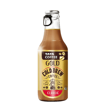 Classic Cold Brew Coffee | Strong & Velvety Taste | Rich & Creamy | Refreshing and Smooth | Ready to Drink Cold Coffee | Glass Bottle | 200ml