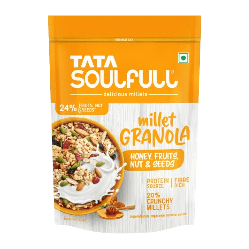 Millet Granola Honey Nut and Seeds