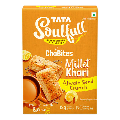 Tata Soulfull  Millet Khari Ajwain Seed Crunch