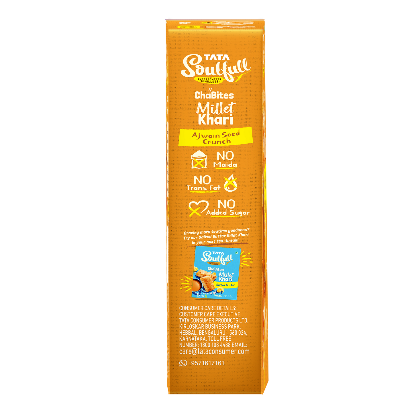 Tata Soulfull  Millet Khari Ajwain Seed Crunch