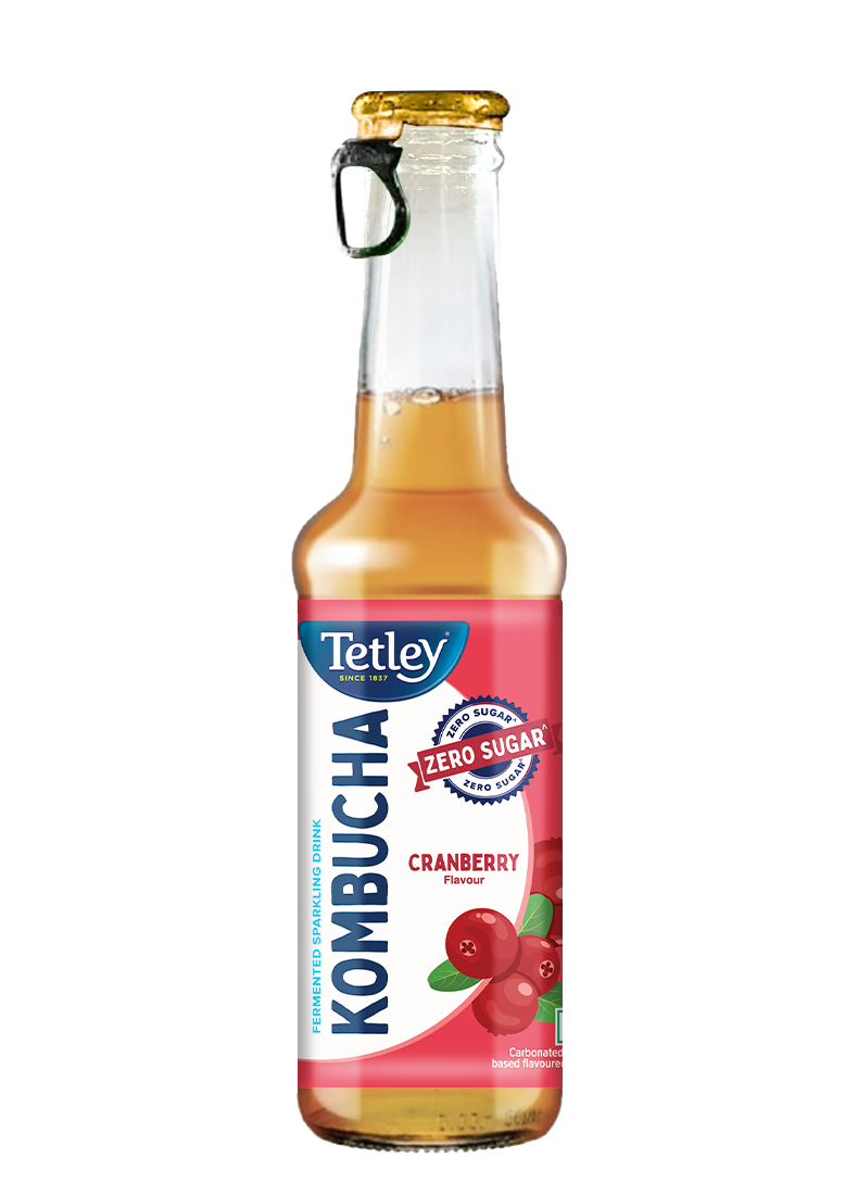 Tetley Kombucha Cranberry | 265 ml