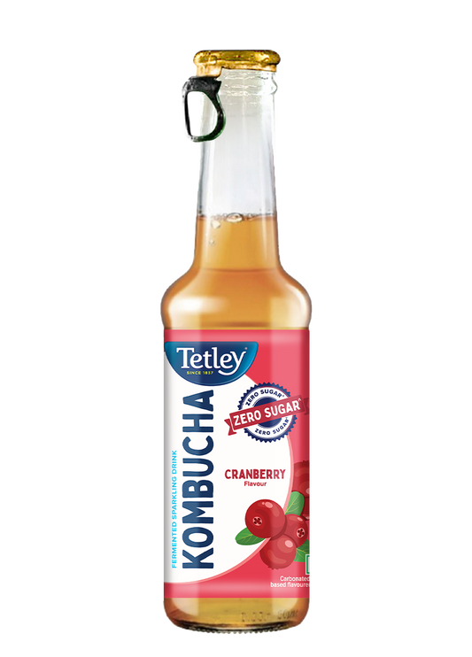 Tetley Kombucha Cranberry | 265 ml