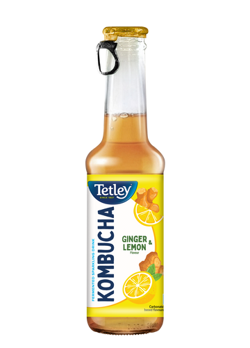Tetley Kombucha Ginger lemon | 275 ml