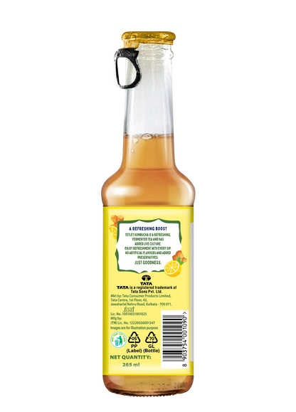Tetley Kombucha Ginger lemon | 275 ml