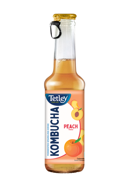 Tetley Kombucha Peach | 275 ml